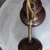 Chandelier lamp shade Opaline glass