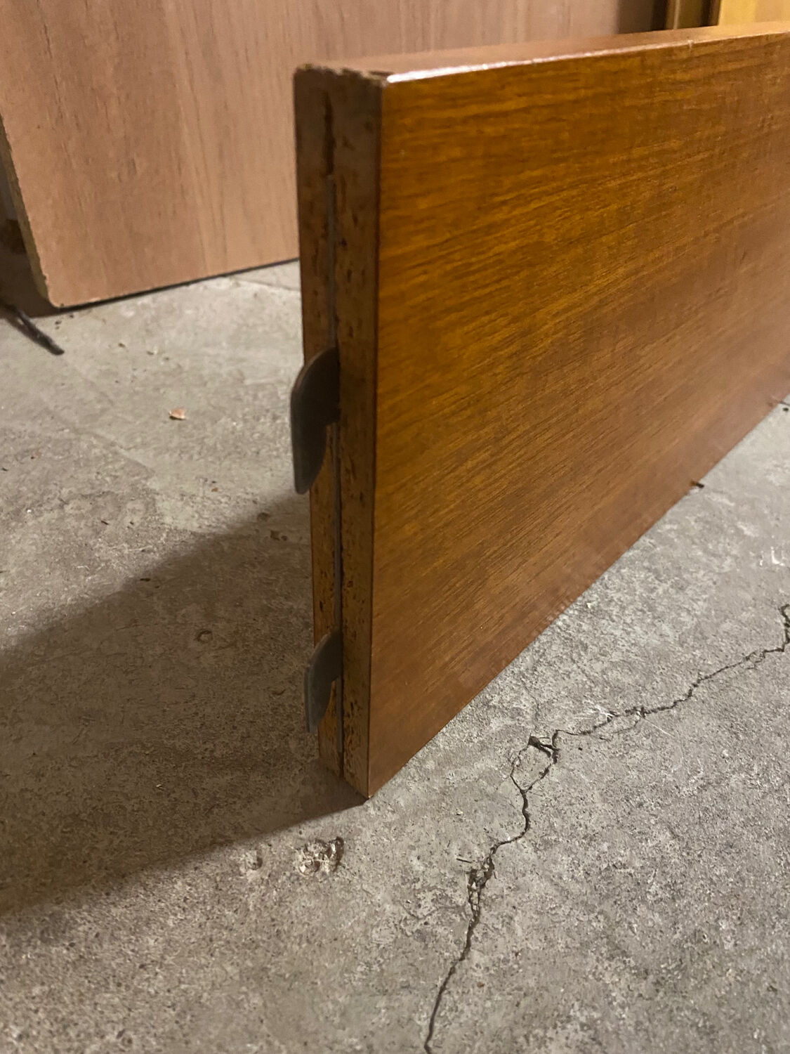 Vintage bed and bedside tables from 1957