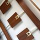 Vintage teak wall coat rack