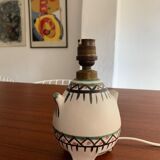 Vintage ceramic tripod lamp foot