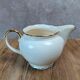 Small milk jug Villeroy & Boch with gold trim – vintage