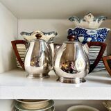 Ercuis 4-piece silver-plated coffee and tea set, circa 1930