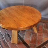 Brutalist round coffee table