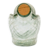 Old molded glass wine decanter