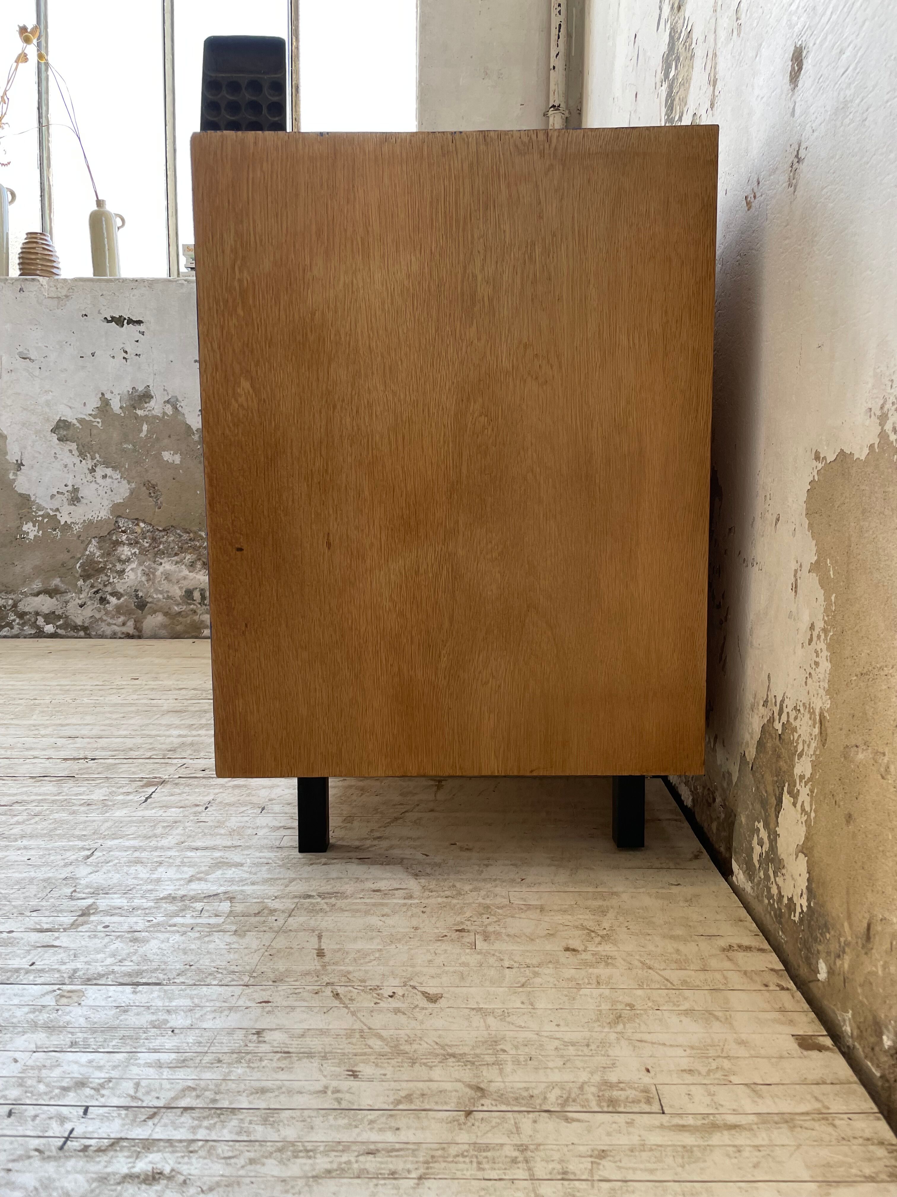 Meuble commode colorée années 60