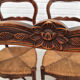 Chaises originales de style danois 50s
