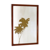 Wall mirror décor golden coconuts