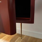 Walnut desk bordeaux