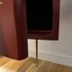Walnut desk bordeaux