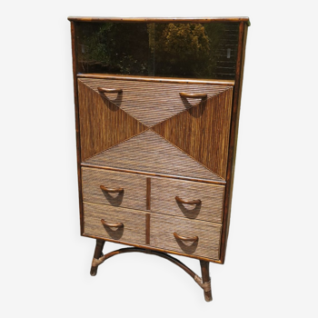 Vintage bamboo bar furniture