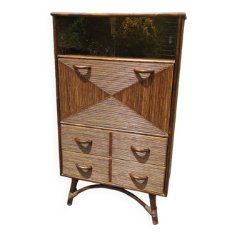 Vintage bamboo bar furniture