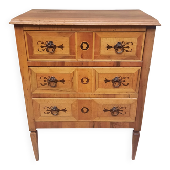Italian writing desk in solid wood