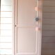 Armoire années 50 rose poudré