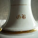 Large porcelain basket from the Napoleon III era