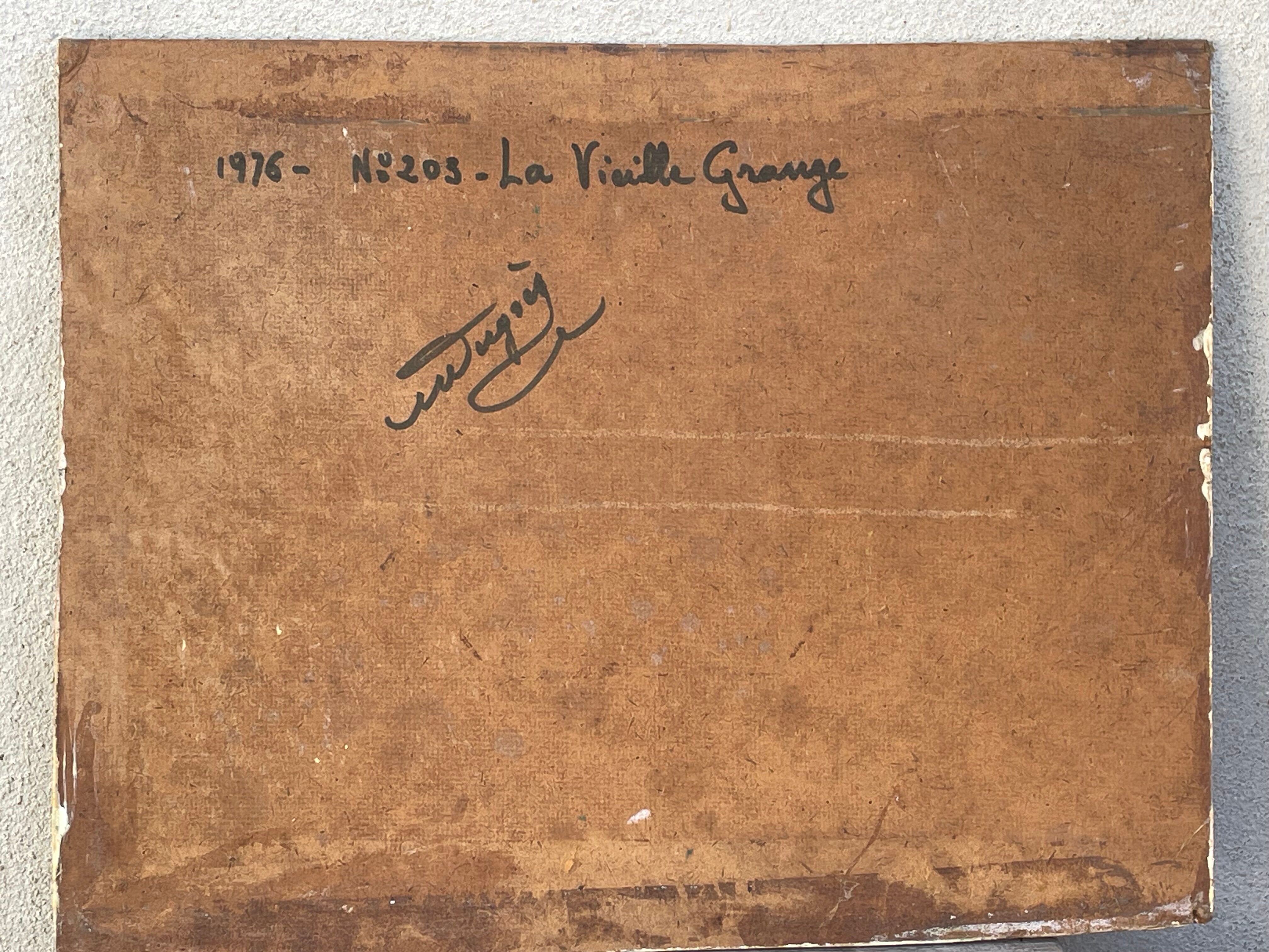 Oil on panelPressagny l'orgueilleux by Dugrès 1976