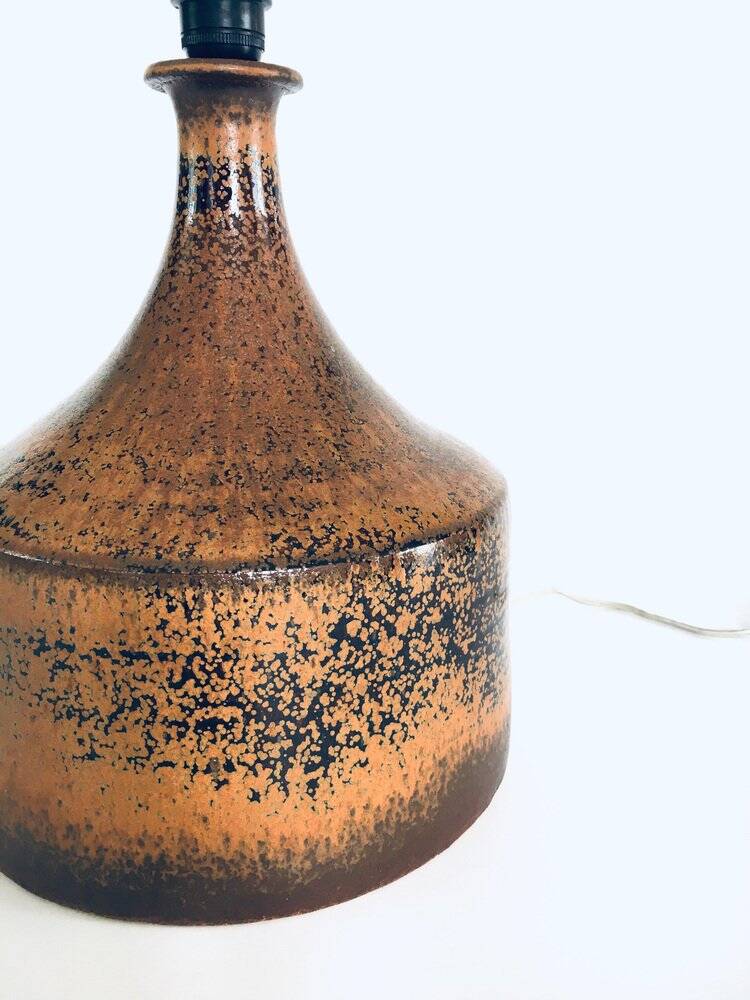 Mid-Century Scandinavian Ceramic Table Lamp from Aypot, Sweden, 1970s