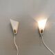 Two small Art Deco wall lights.