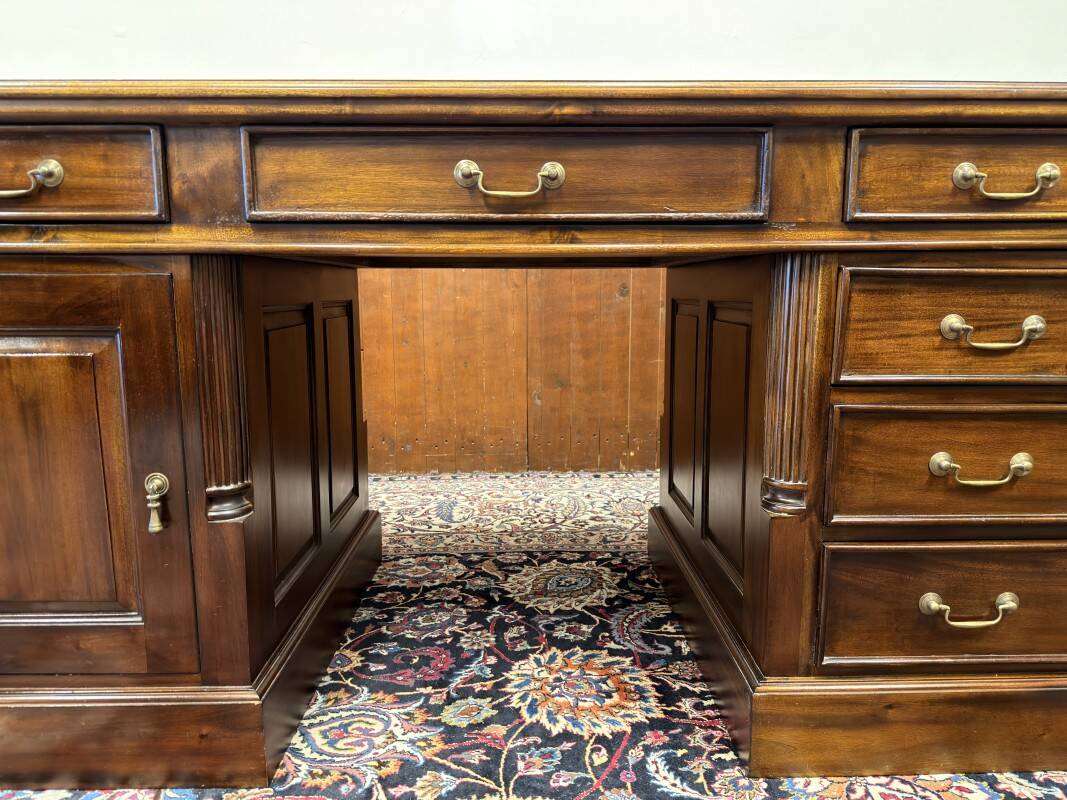 Classic English Chesterfield Desk