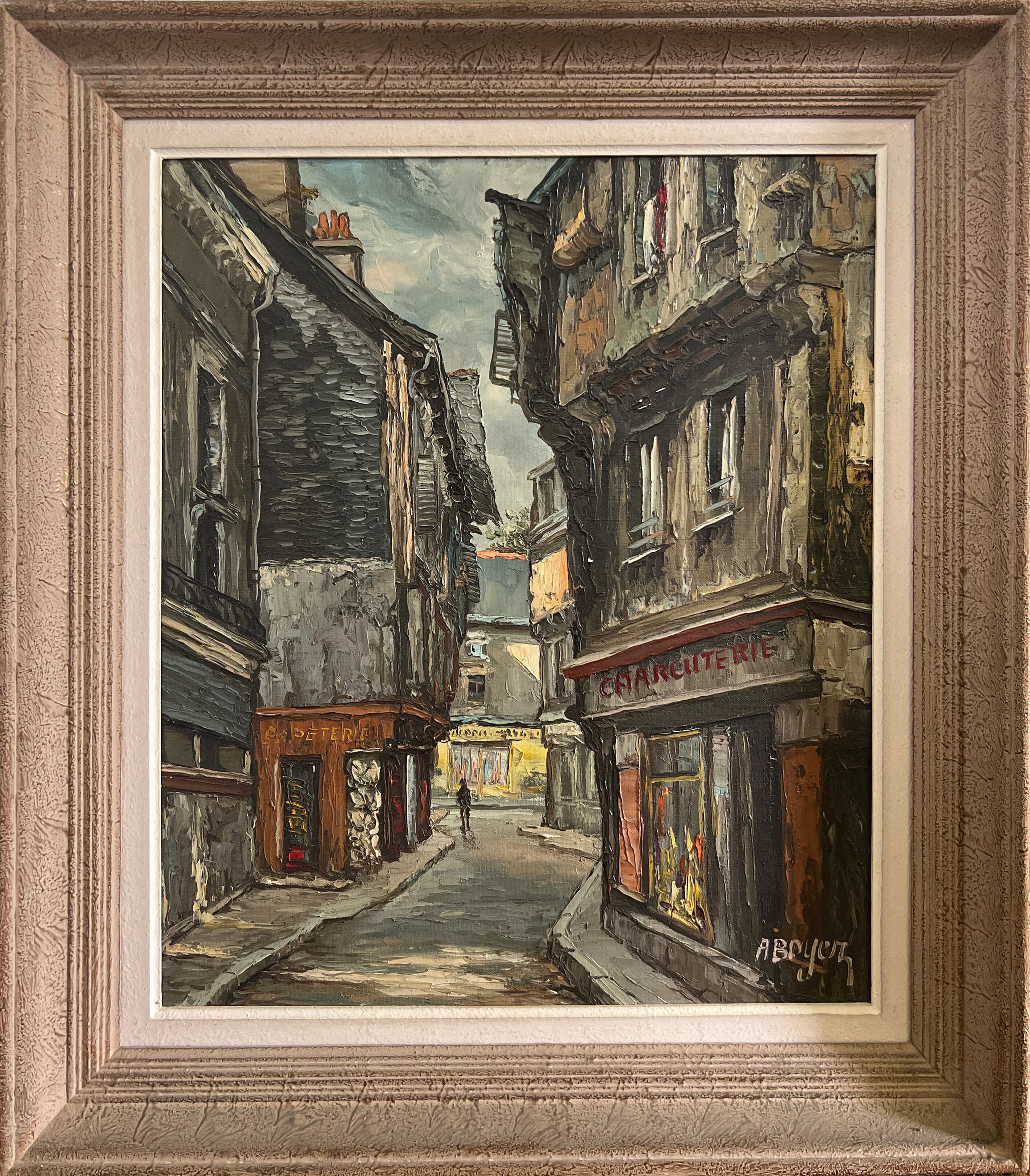 Oil on canvas by Andre Boyer - Painting