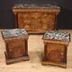 paire de tables de chevet italiennes des années 60