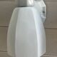 Pair of Art Deco wall sconces in ceramic and opaline.