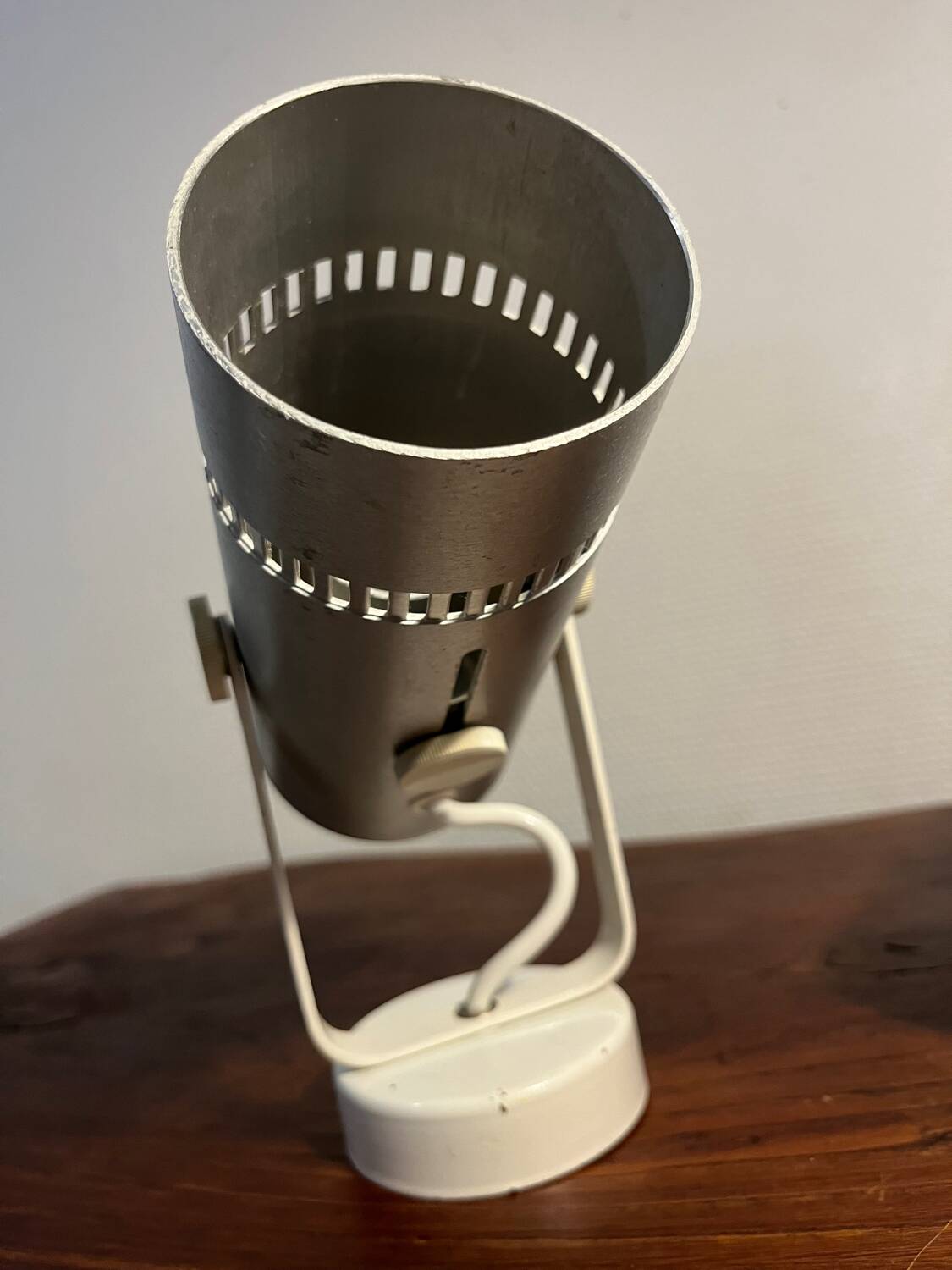 Duo spot wall light metal 80s