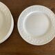set of 8 Bernardaud Louvre neo-classical plates with laurel wreath design