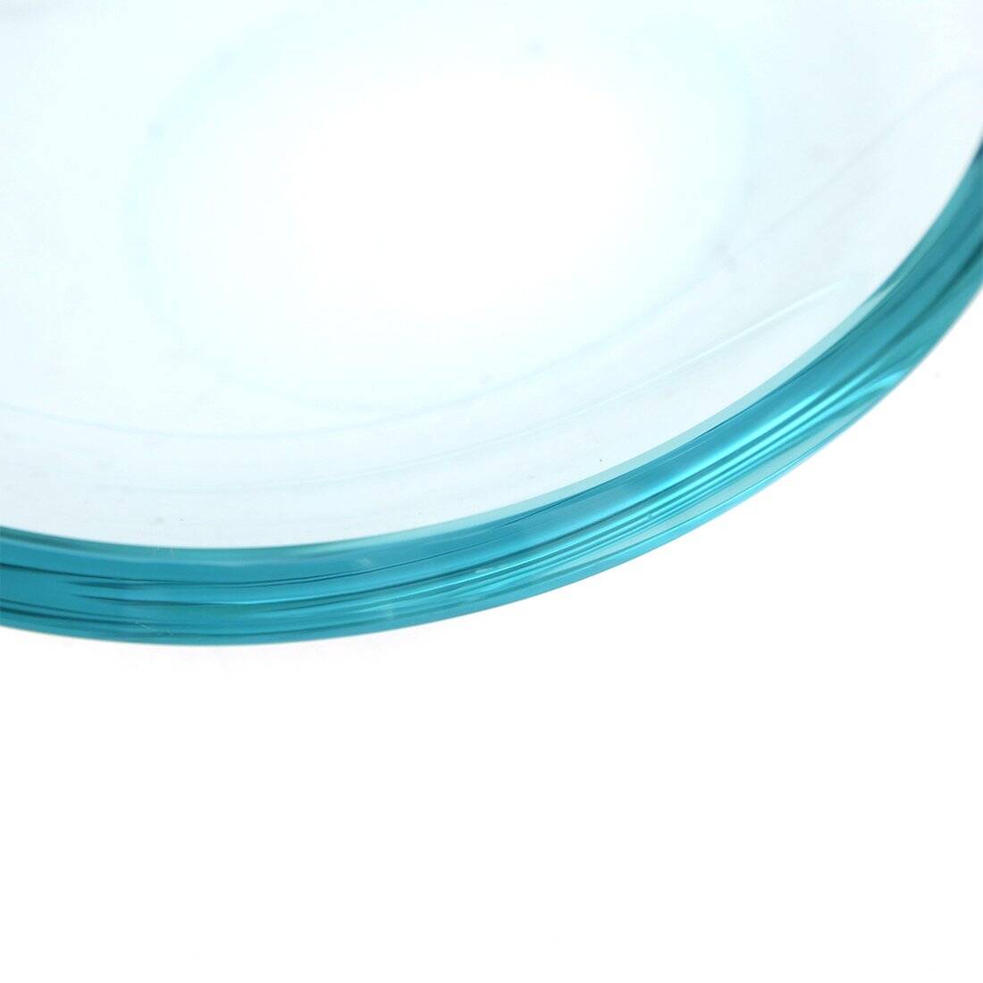 Oval crystal ashtray, 1960s