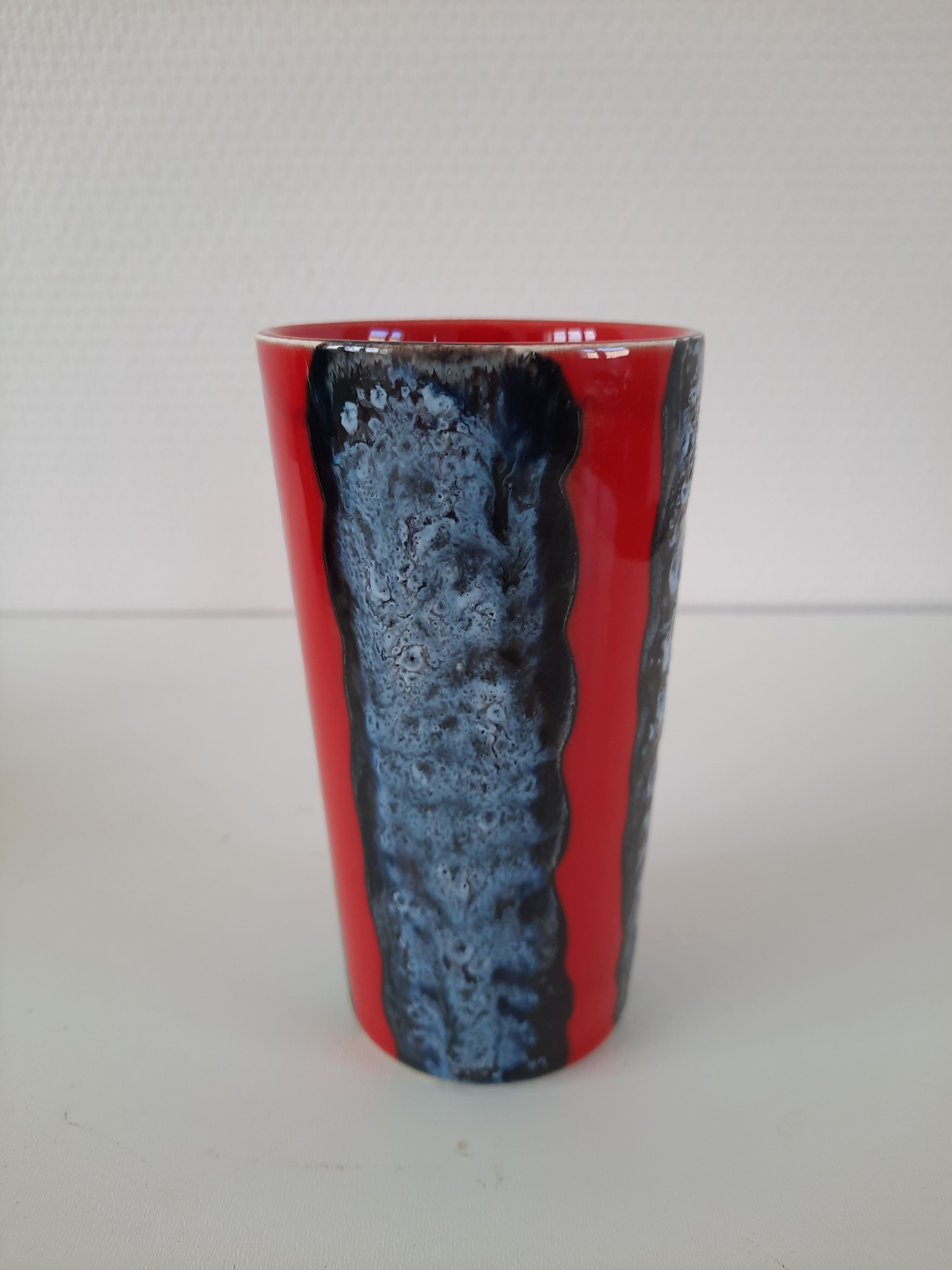 Series of 6 ceramic cups from vallauris