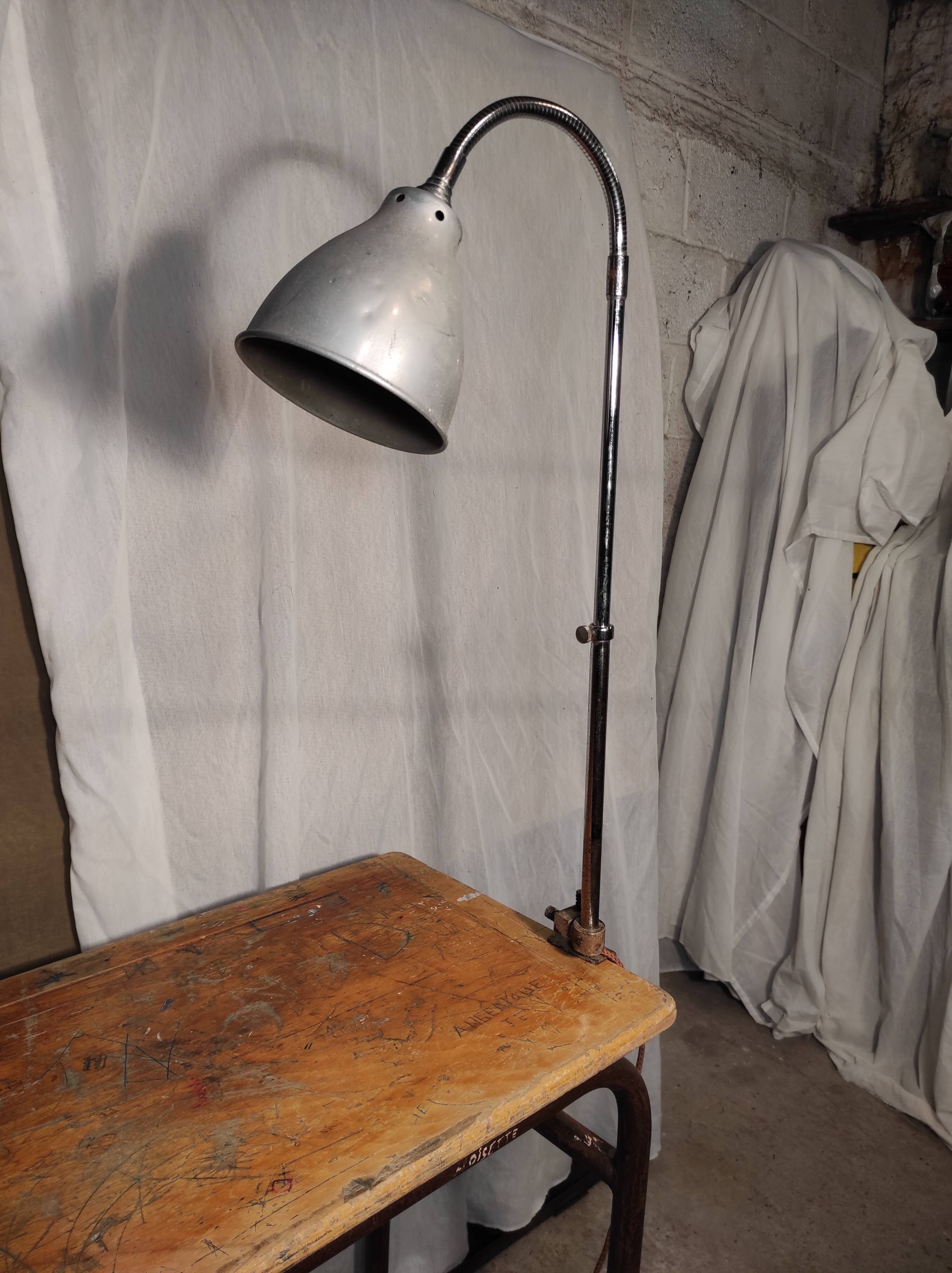 Workshop lamp ki-e-klair Alphonse Pinoit 1950