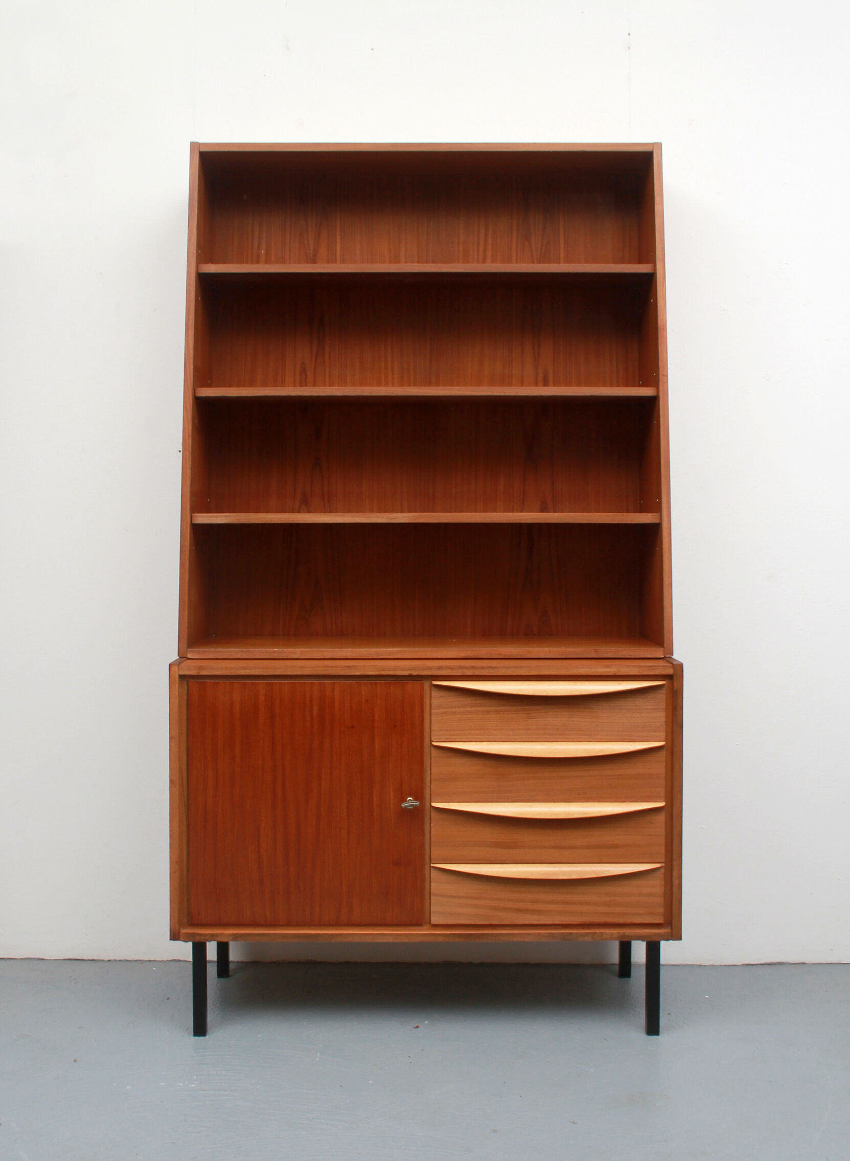 1950s sideboard shelf combination