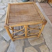 Rattan coffee table