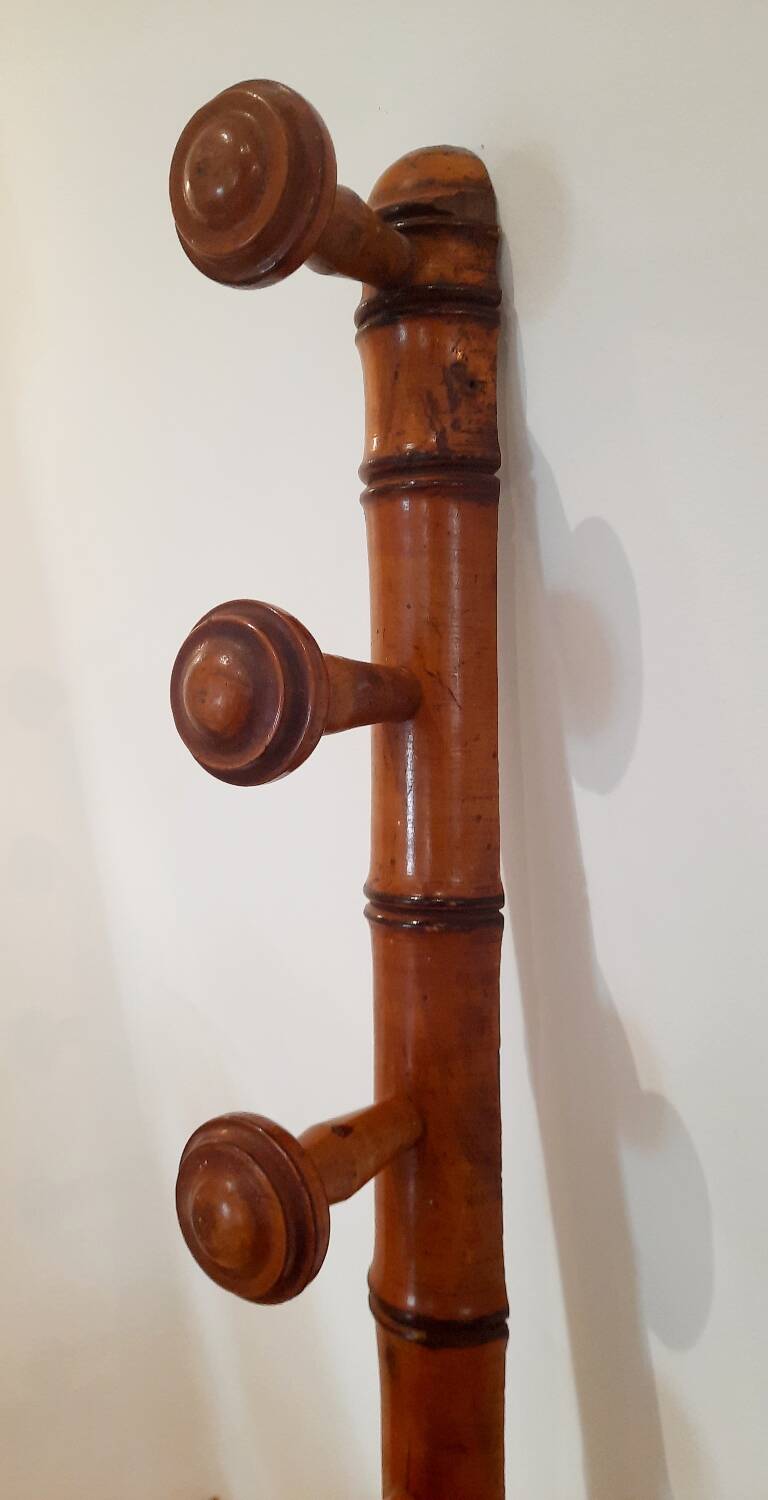 Vintage wooden coat hook