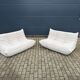 Original ligne roset togo set 3z, 2z + corner beige corduroy in new condition!!
