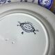 Creil & Montereau plates model Flora XIXth - Terre de fer