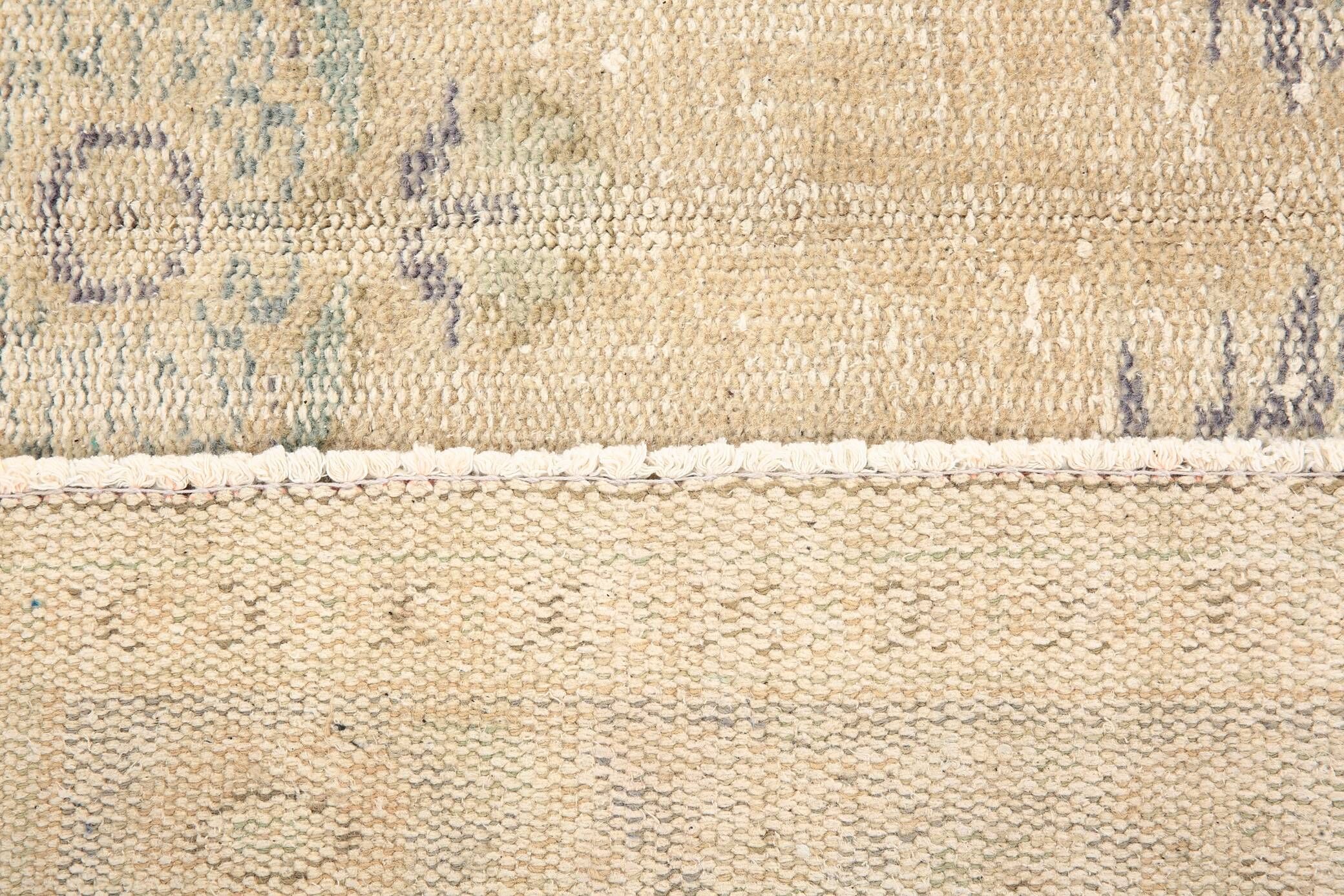 5x9 Beige & Blue Handmade Wool Turkish Rug, 166x272Cm SK 2401 FREE SHIPPING