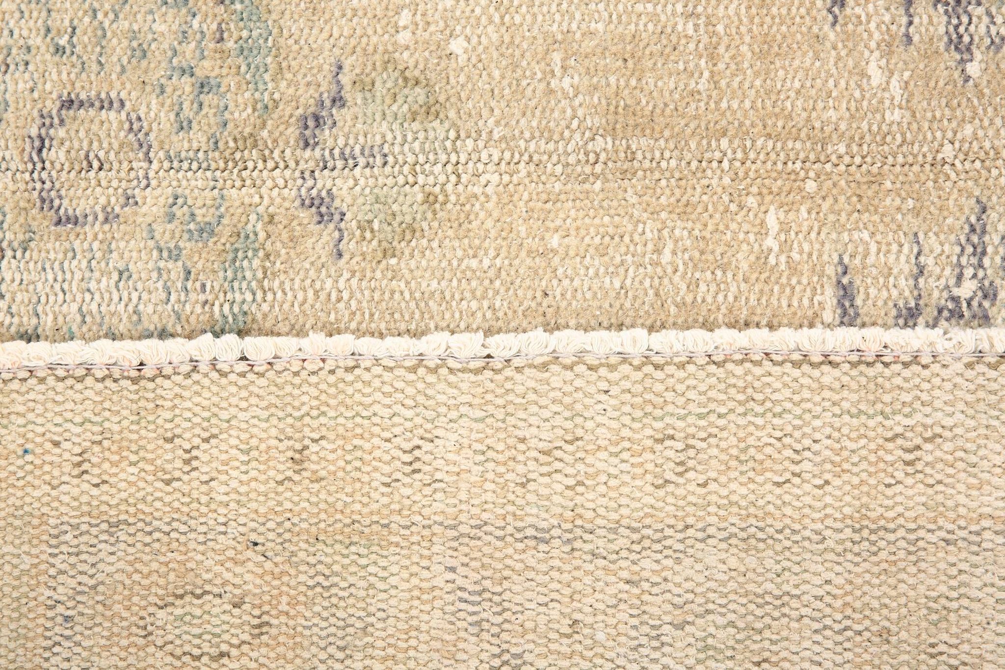 5x9 Beige & Blue Handmade Wool Turkish Rug, 166x272Cm SK 2401 FREE SHIPPING