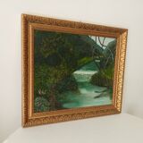 Oil painting by René Férréol Ringenbach "Val de Cusance"