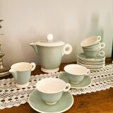 Digoin Sarreguemines coffee service "art deco" model