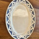 Plat vaiselle vintage Terre de Fer Longchamp