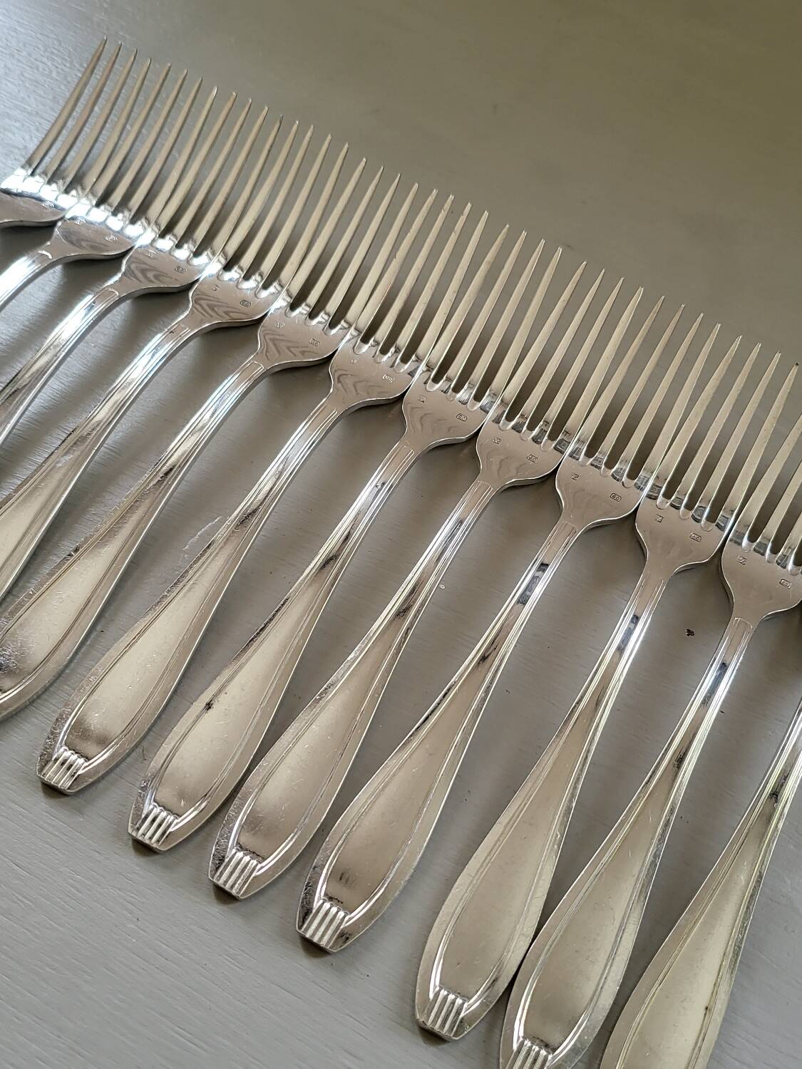 Silver Metal Dessert Entremet Cutlery