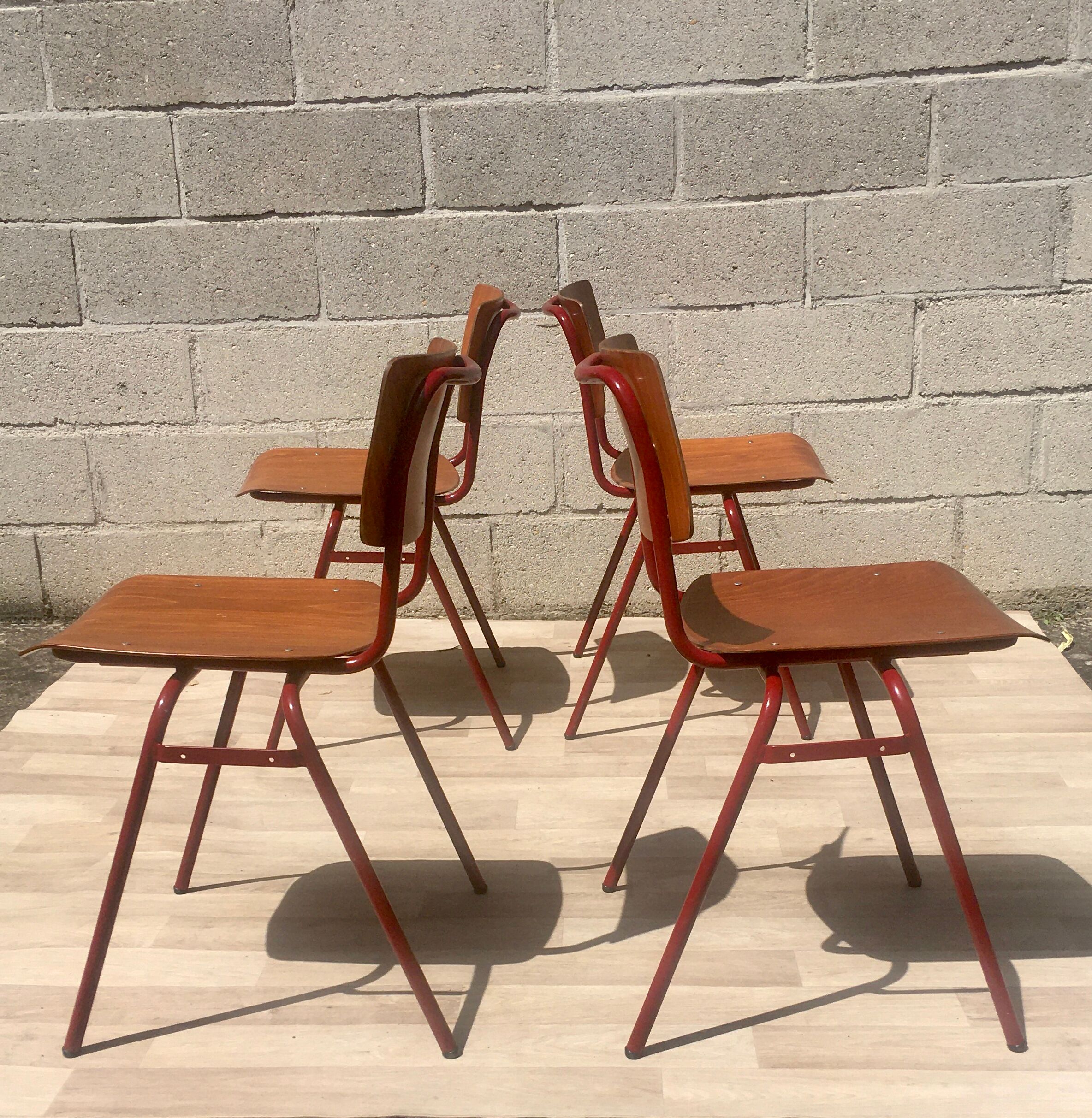 4 vintage chairs Marko Holland
