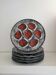 6 beautiful MBFA Pornic oyster plates