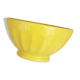 Yellow ceramic bowl