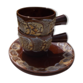 Service tasses à déjeuner Vallauris