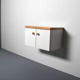 Wall Mounted 'Les Arcs’ Cabinet / Sideboard , France, 1970s