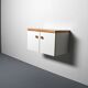 Wall Mounted 'Les Arcs’ Cabinet / Sideboard , France, 1970s
