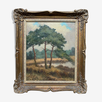 Tableau "Le paysage forestier"