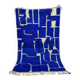 Small handmade wool rug 100 x 200 cm