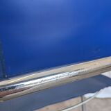 Set of 2 Vintage Mart Stam Style S34 Chair: Blue Leather, Bauhaus Design